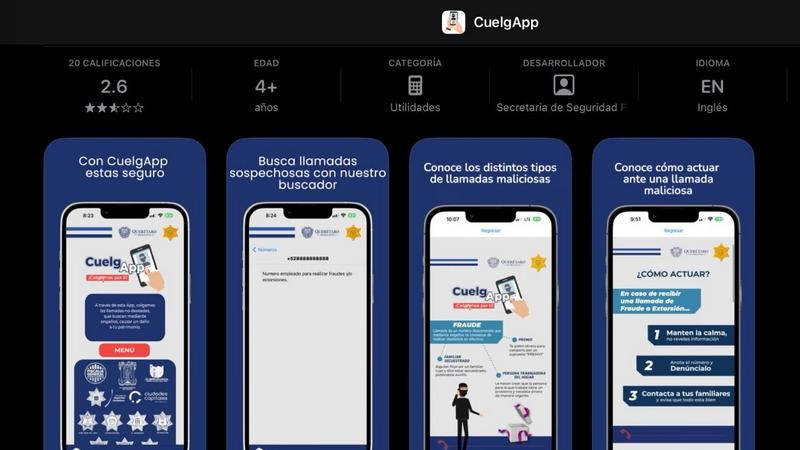 "CuelgApp", un éxito en Querétaro para bloquear llamadas de extorsión o fraudulentas 