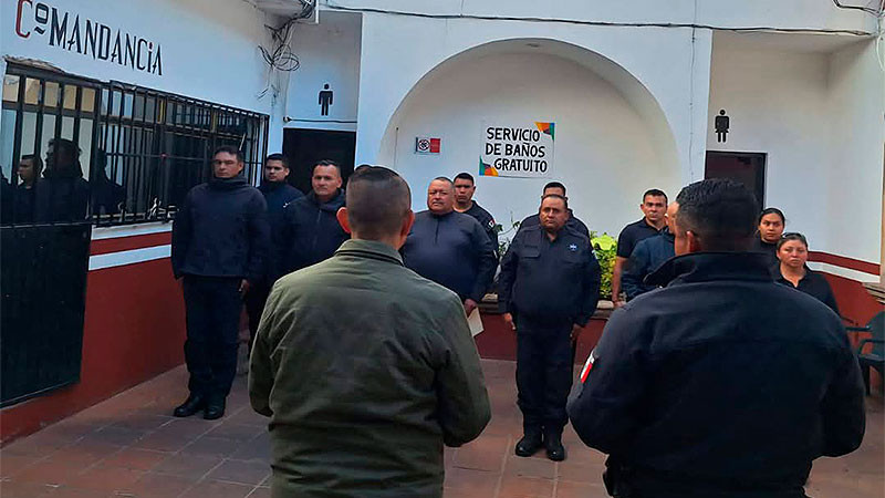 El Ayuntamiento de Morelos fortalece la seguridad y reconoce la labor policial 