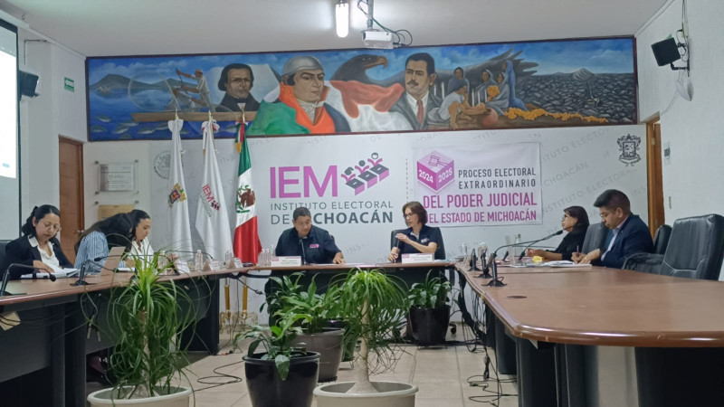 Aprueba IEM ampliación presupuestal para elección de Poder Judicial  