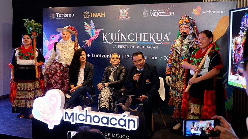 Con la K’uínchekua, Michoacán impulsa grandeza de México: Sectur federal 