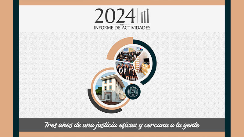 Más de 259 mil 800 asuntos concluyeron en tres años en el Poder Judicial de Michoacán 