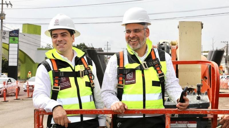 Gobierno estatal transforma Morelia con obras por 5 mil millones de pesos: Bedolla 