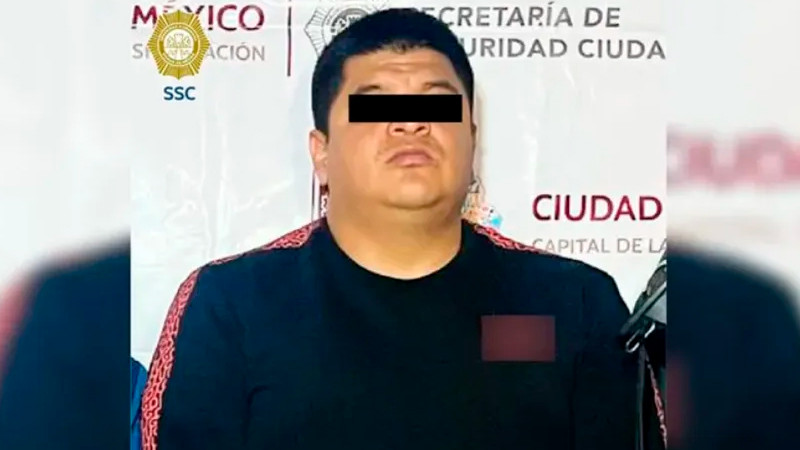 Cae presunto líder criminal en CDMX; lo señalan por despojo de predios y extorsión 