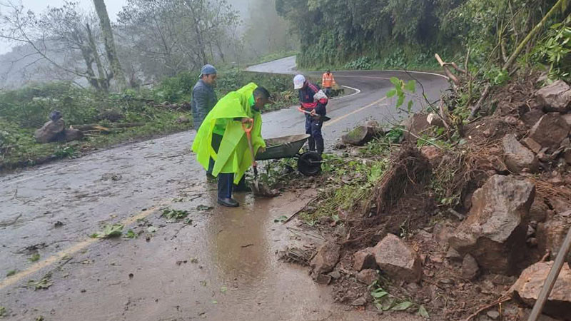 Lluvias por Frente Frío 28 deja desbordamiento de ríos al sur de Veracruz 