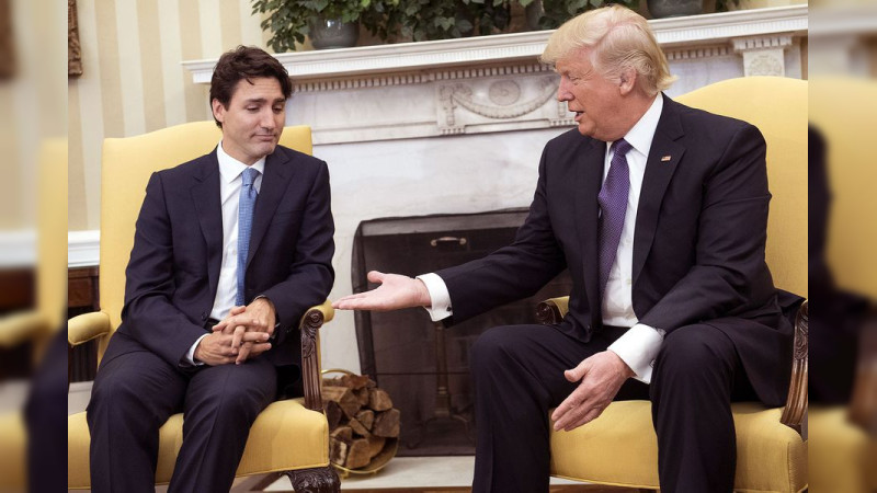 Trump y Trudeau hablan sobre tráfico de estupefacientes y Ucrania en llamada telefónica 