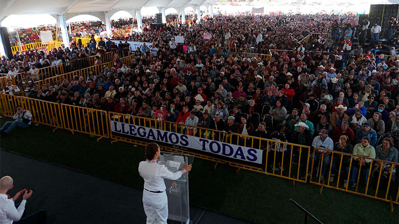 Anuncia Claudia Sheinbaum la universalidad de la Pensión para Personas con Discapacidad en Durango 