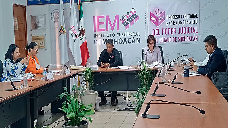 Aprueba IEM integrar en boletas sobrenombres de 5 candidatos al PJ 