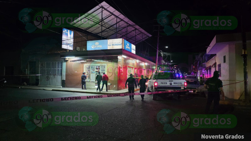 Matan a tiros a hombre de 42 años en una vinatería de Zamora, Michoacán