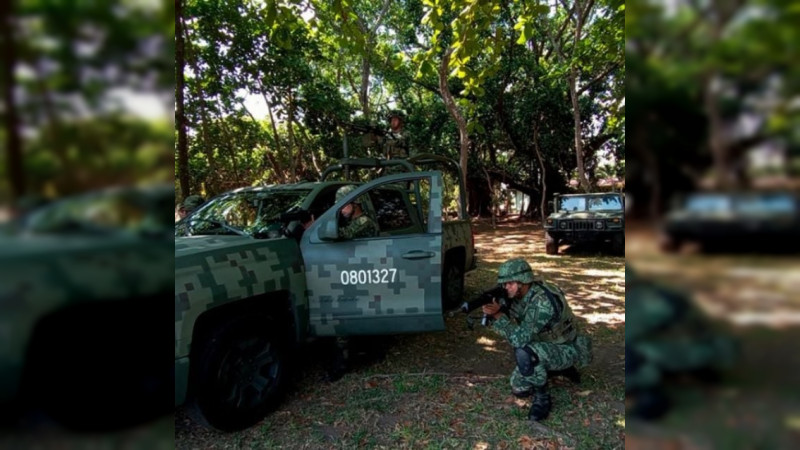 Dos muertos en enfrentamiento con el Ejército en Buenavista, Michoacán: Hay un herido - detenido 