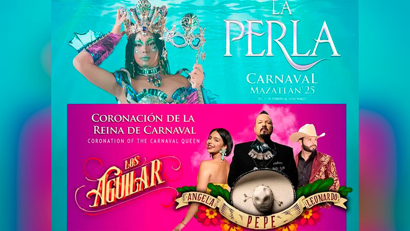 Tras cancelación de Grupo Firme en el Carnaval de Mazatlán, se presentarán Los Aguilar y 90s Pop Tour 