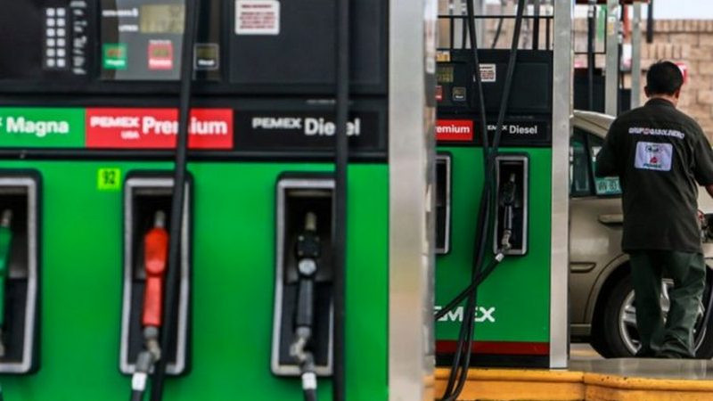 La idea es que sea permanente tope de 24 pesos en gasolina Magna: Claudia Sheinbaum 