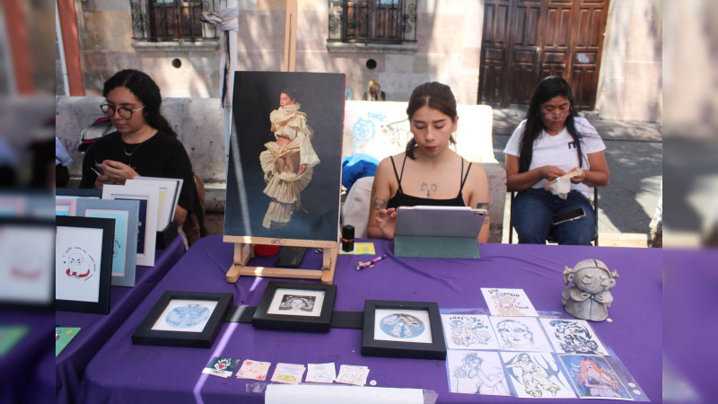 Se realizó la primera Exposición Artística 'Sor Juana Inés de la Cruz' en Morelia 