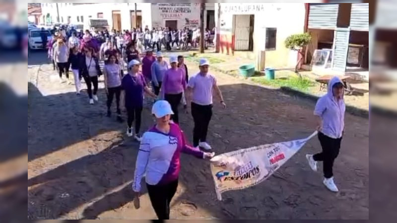 Conmemoran en Morelos el Día Internacional de la Mujer con marcha por la igualdad y los derechos femeninos 