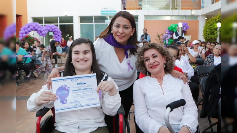 Reconoce el Gobierno de Quiroga a mujeres destacadas en el marco del Día Internacional de la Mujer