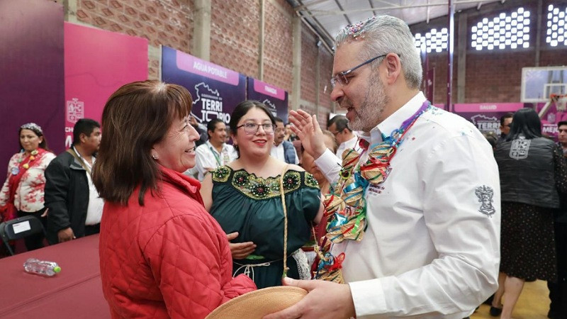 Gobernador en Territorio llegó a la comunidad indígena de Santa Fe de la Laguna 