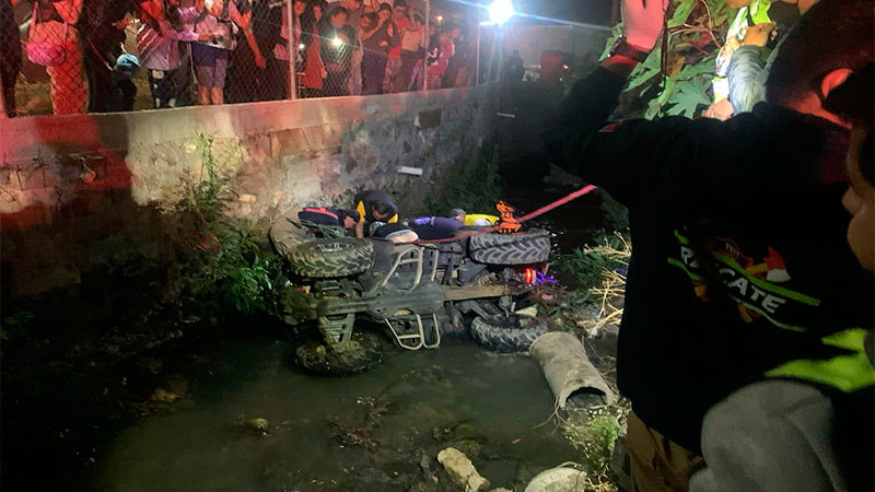 Accidentes en moto, dejan 8 heridos este sábado en Uruapan, Michoacán 