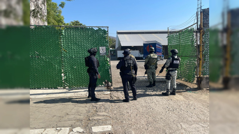 Se mantienen operativos de Ejército y Policía en huertas, empaques y puntos de venta de limón en Apatzingán y Buenavista, Michoacán  