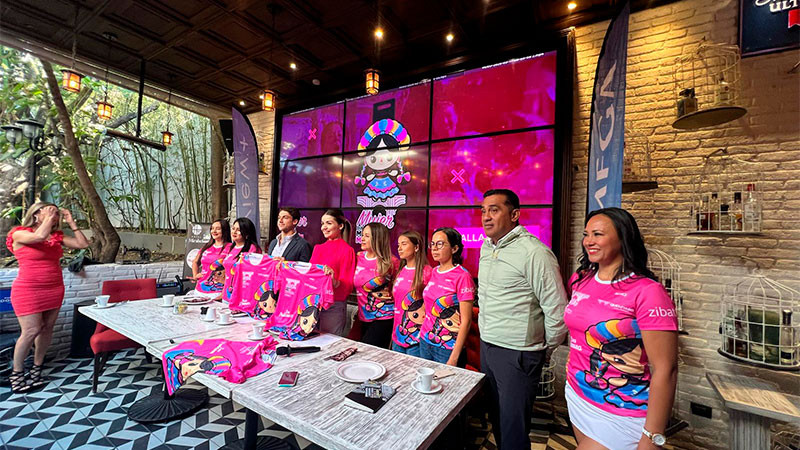 Presentan playera y medalla del medio maratón “Mujer Querétaro 2025 