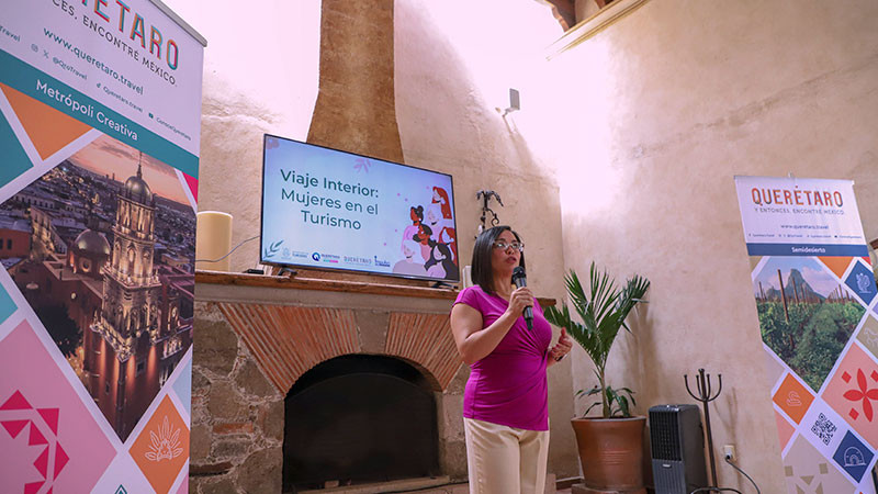 Mujeres, protagonistas del turismo en Querétaro: Adriana Vega 