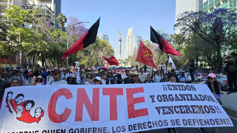 Convoca CNTE a paro nacional contra reforma a la Ley del ISSSTE 