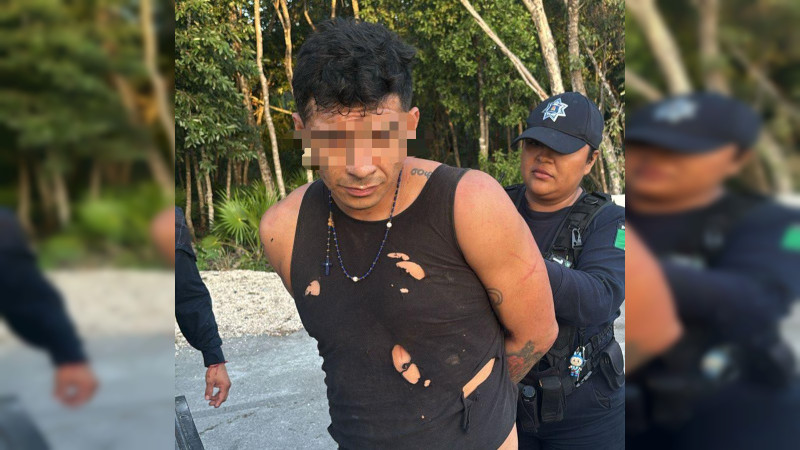 Con megaoperativo recapturan a tres reos que se fugaron del penal de Cancún, Quintana Roo 