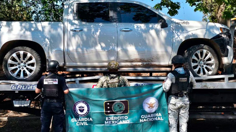 Fuerzas de seguridad decomisan cartuchos útiles de alto calibre en operativo realizado en Aguililla, Michoacán 