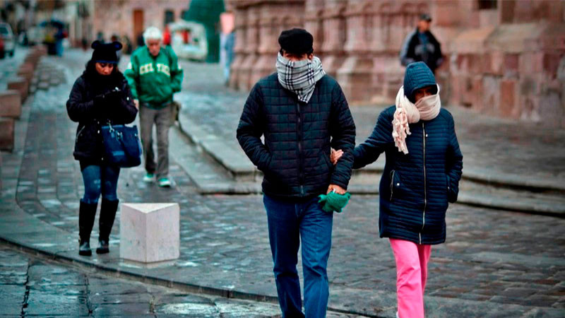 Provocará frente frío 35 descenso de temperaturas en diversas regiones del país  