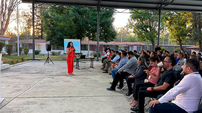 Sistema Penitenciario de Michoacán prioriza la salud mental de su personal 