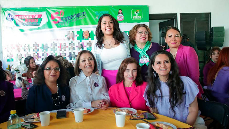 Unidas las mujeres pueden transformar y lograr un mejor país: Xóchitl Ruiz 