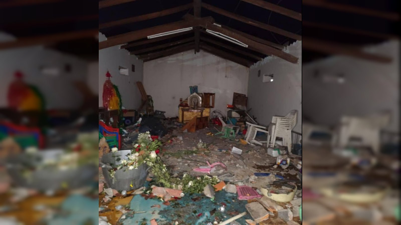 Deja un muerto y 22 heridos explosión en iglesia de Guerrero 