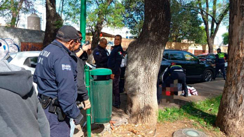 Policía Auxiliar frustra robo en instalaciones del antiguo Hospital Civil de Morelia, Michoacán 