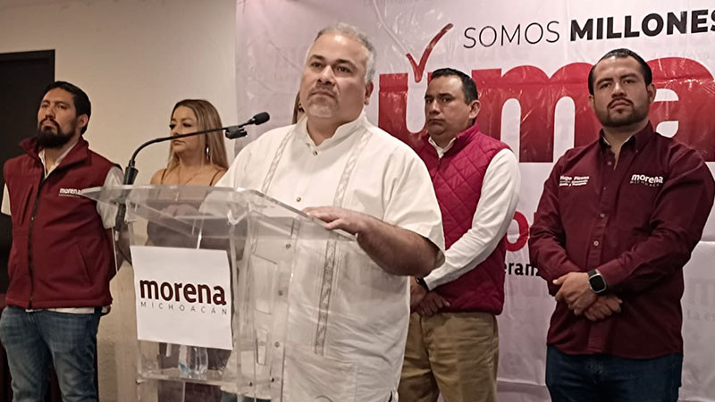 Anuncia Morena gira para promover en Michoacán el voto en proceso judicial 