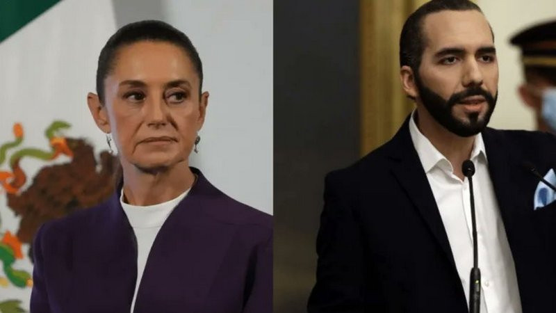 Claudia Sheinbaum pide respeto a Nayib Bukele tras sus dichos sobre la inseguridad en México 