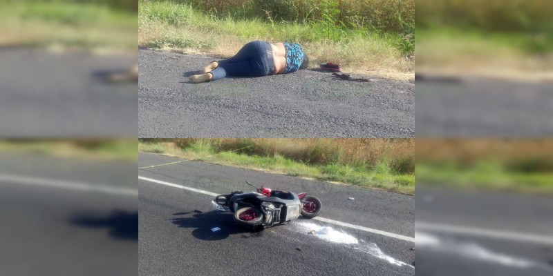 Parácuaro Muere Mujer Al Caer De La Moto En Que Viajaba