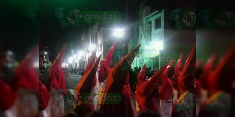 Viven en Celaya la procesión del silencio - Foto 0 