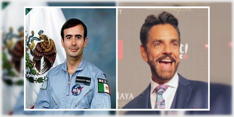 Astronauta mexicano se burla de Eugenio Derbez  - Foto 0 