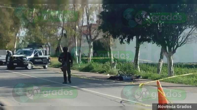 Ejecutan a ciclista en Apaseo el Grande, Guanajuato  - Foto 0 