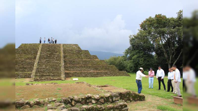 Guarda Tingambato esplendor prehispánico en su sitio arqueológico: Sectur 