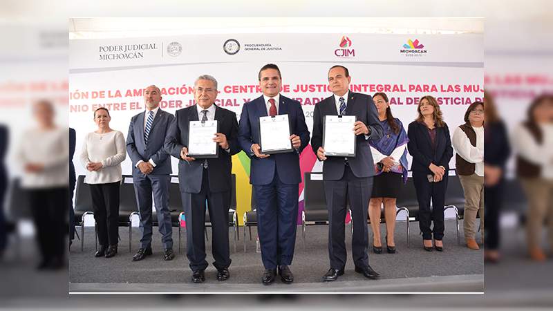 Inauguran sala de oralidad en la que jueces del Poder Judicial presidirán audiencias de asuntos del Centro de Justicia Integral para las Mujeres - Foto 0 