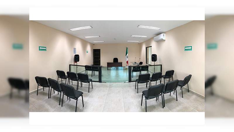 Inauguran sala de oralidad en la que jueces del Poder Judicial presidirán audiencias de asuntos del Centro de Justicia Integral para las Mujeres - Foto 1 