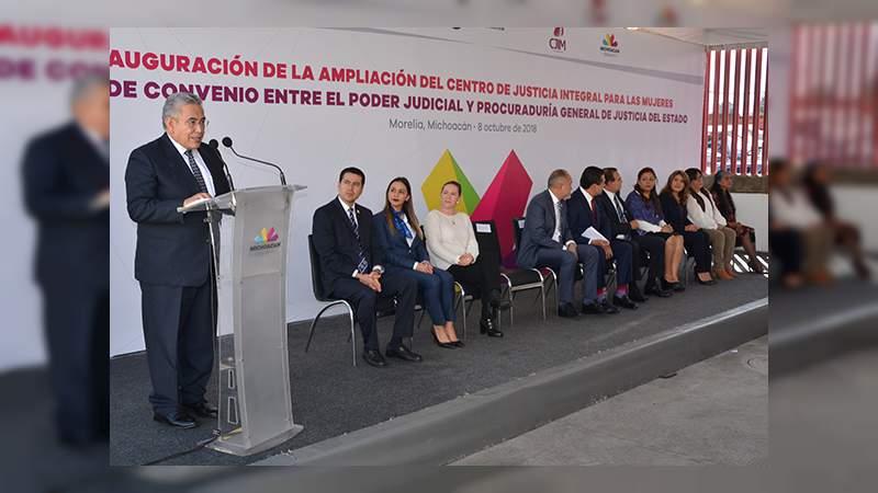 Inauguran sala de oralidad en la que jueces del Poder Judicial presidirán audiencias de asuntos del Centro de Justicia Integral para las Mujeres - Foto 2 