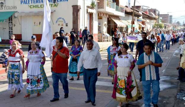 Festejan el 184 aniversario del municipio de Chilchota, Michoacán - Foto 7 