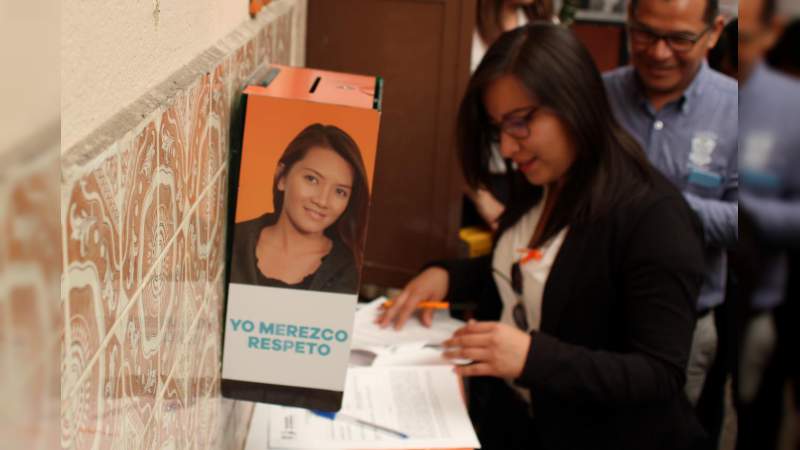 Instalan buzones naranja en tres oficialías del Registro