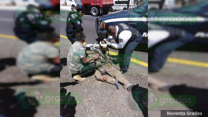 Atropellan a un hombre en el Periférico Norte de Morelia