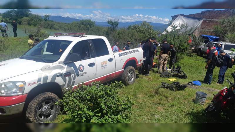 Rescatan cuerpo de joven de Caltzontzin que se ahogó en Peribán, Michoacán - Foto 1 