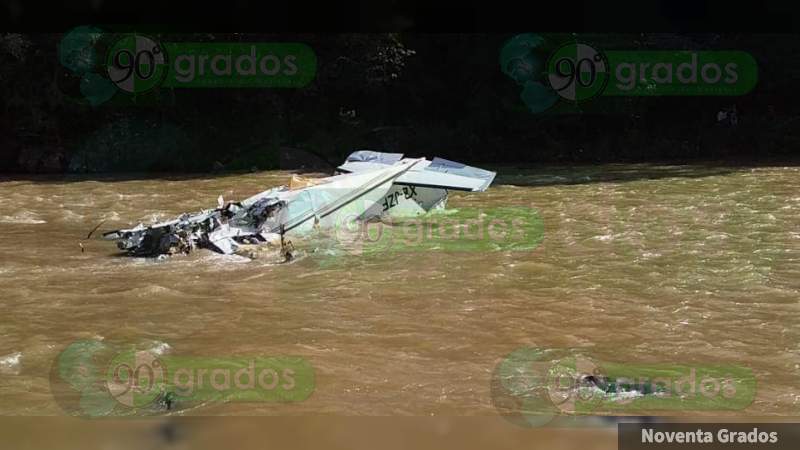 Actualiza datos Fiscalía: 5 muertos y un desaparecido en el accidente aéreo de Villa Madero, Michoacán 