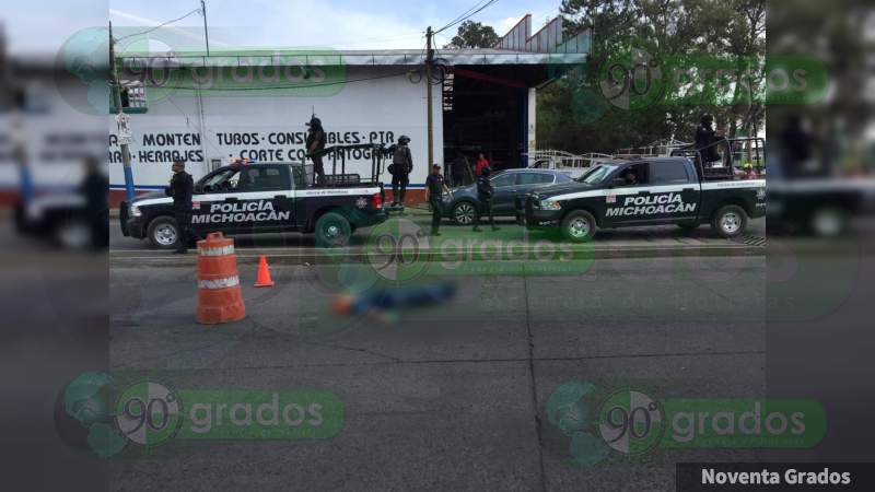 Un “limpiaparabrisas” es asesinado en Plaza Ágora en Uruapan, Michoacán 